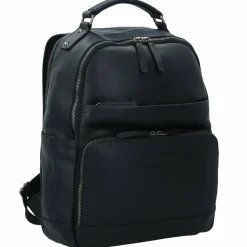The Chesterfield Brand Lederrucksäcke|Business-Rucksäcke<Austin Business-Rucksack Leder 39 cm Laptopfach schwarz