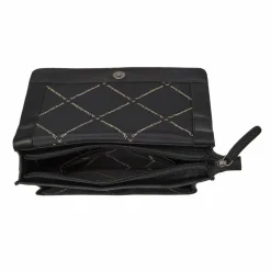 The Chesterfield Brand Schultertaschen|Henkeltaschen<Aviles Schultertasche Leder 26 cm black