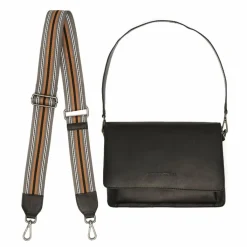 The Chesterfield Brand Schultertaschen|Henkeltaschen<Aviles Schultertasche Leder 26 cm black