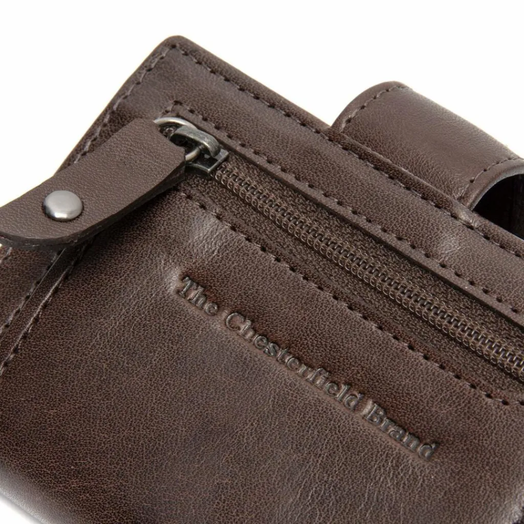 Herren The Chesterfield Brand Barrea Geldbörse RFID Schutz Leder 7 cm