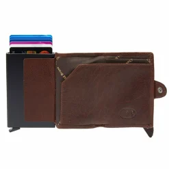 Outlet The Chesterfield Brand Baldwin Kreditkartenetui RFID Schutz Leder 6.5 cm brown