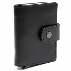The Chesterfield Brand Herrengeldbörsen Querformat<Barrea Geldbörse RFID Schutz Leder 7 cm black