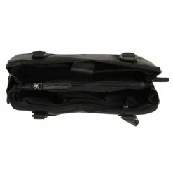Discount The Chesterfield Brand Belgrado Schultertasche Leder 32 cm Laptopfach black