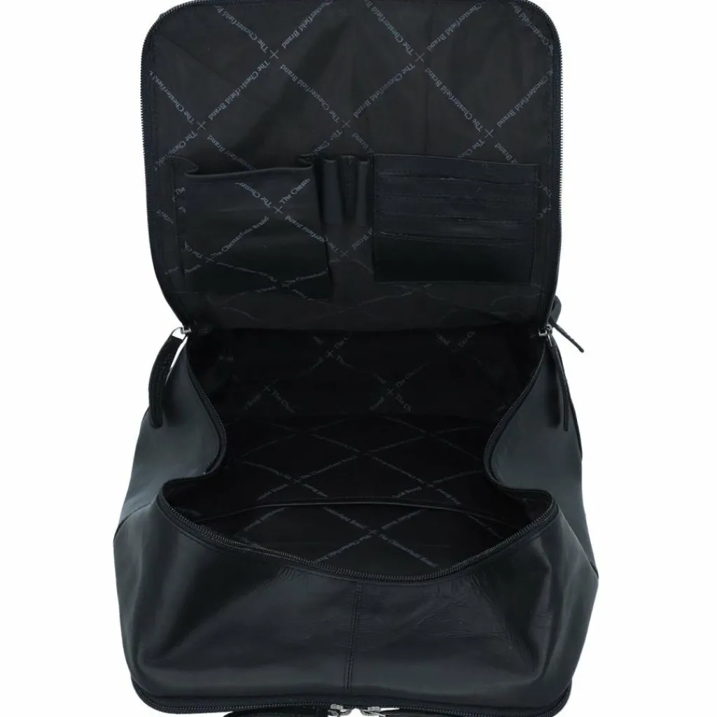 The Chesterfield Brand Lederrucksäcke|Business-Rucksäcke<Belford Business-Rucksack Leder 40 cm Laptopfach schwarz