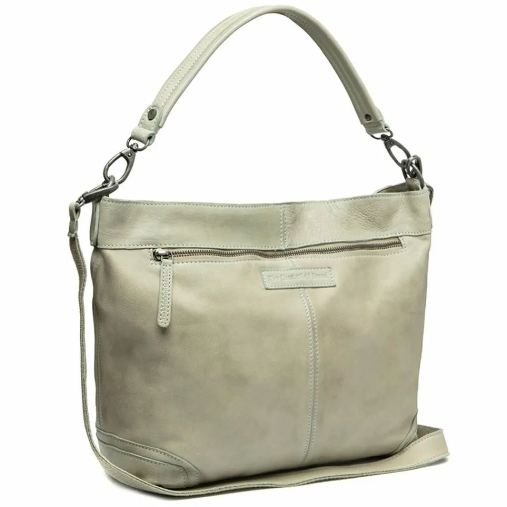 Best The Chesterfield Brand Bolivia Schultertasche Leder 32 cm ocean blue