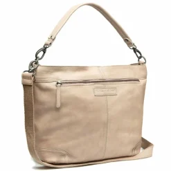 The Chesterfield Brand Schultertaschen<Bolivia Schultertasche Leder 32 cm beige