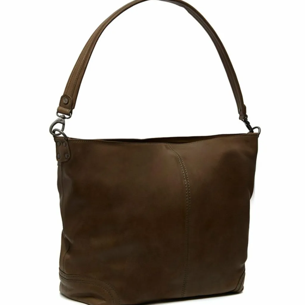The Chesterfield Brand Schultertaschen<Bolivia Schultertasche Leder 32 cm olive green