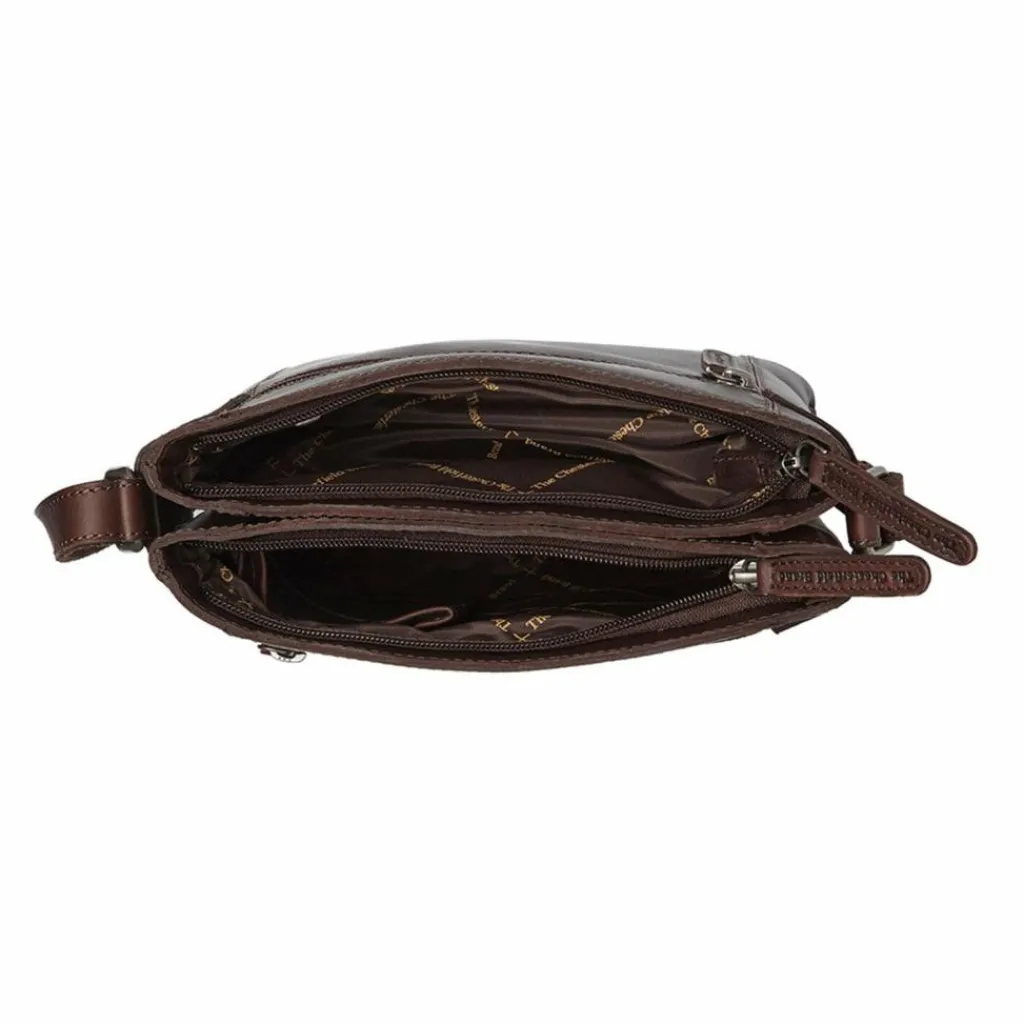 The Chesterfield Brand Umhängetaschen<Brandis Umhängetasche Leder 22 cm brown