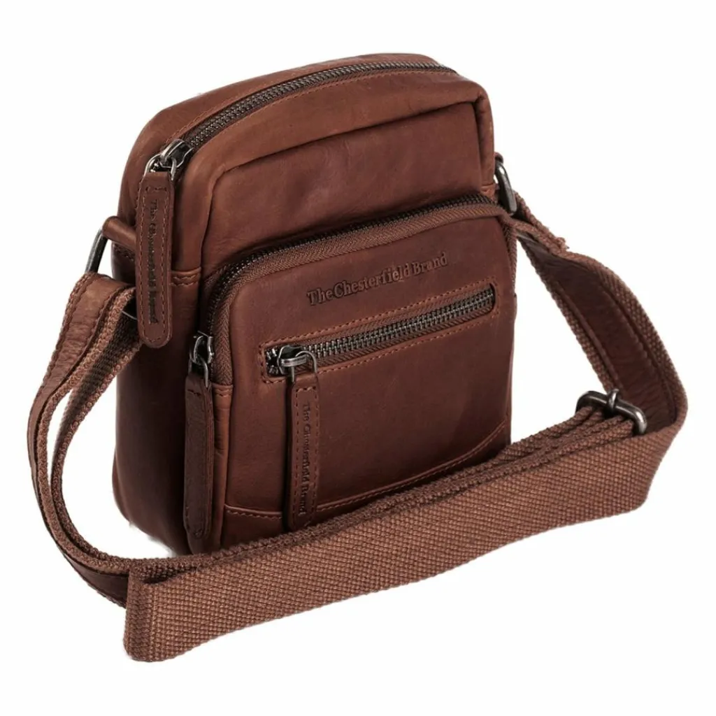 The Chesterfield Brand Umhängetaschen<Bremen Umhängetasche Leder 14 cm brown