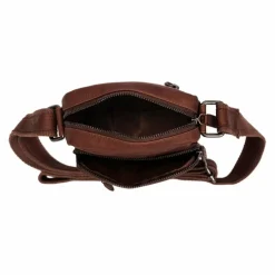The Chesterfield Brand Umhängetaschen<Bremen Umhängetasche Leder 14 cm brown