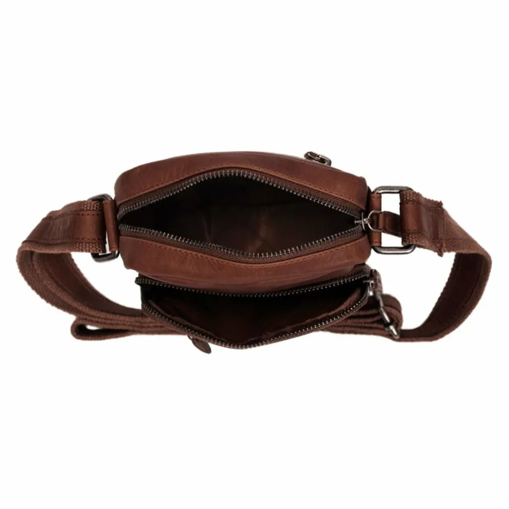 The Chesterfield Brand Umhängetaschen<Bremen Umhängetasche Leder 14 cm brown