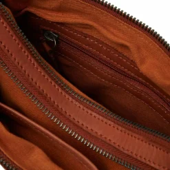 The Chesterfield Brand Schultertaschen<Caroline Schultertasche Leder 23 cm cognac