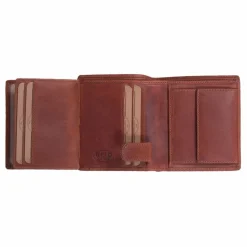 Discount The Chesterfield Brand Carl Geldbörse RFID Schutz Leder 8.5 cm cognac