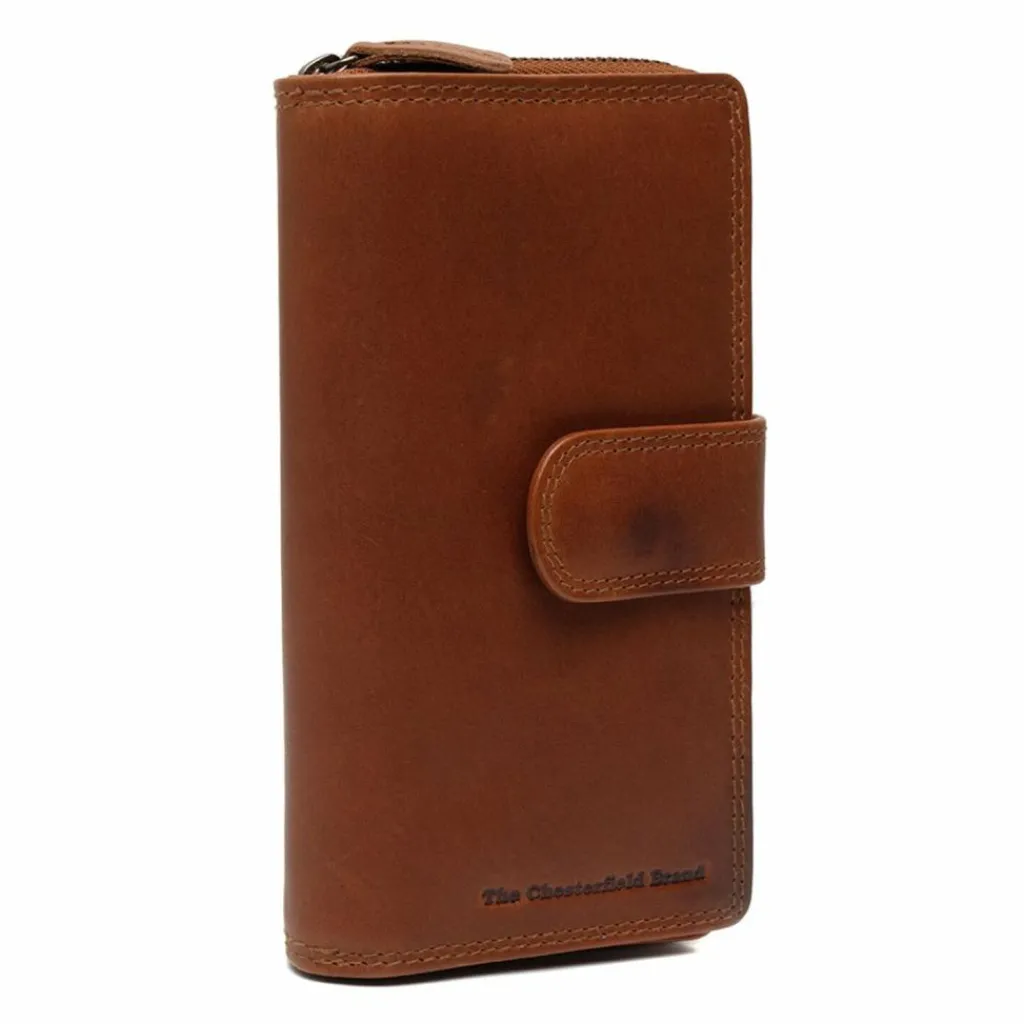 The Chesterfield Brand Damengeldbörsen Hochformat<Charlotte Geldbörse RFID Schutz Leder 9.5 cm cognac