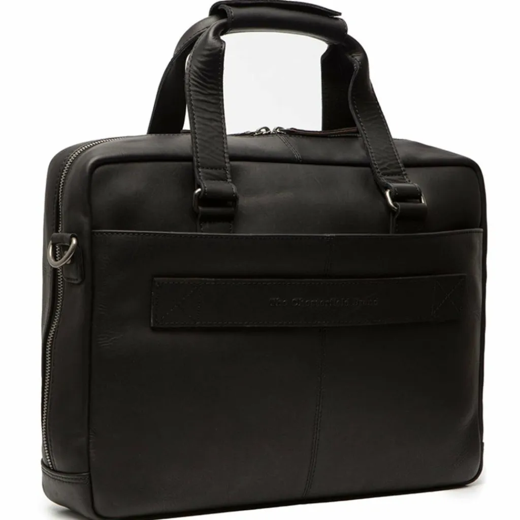 Best The Chesterfield Brand Colorado Aktentasche Leder 40 cm Laptopfach black
