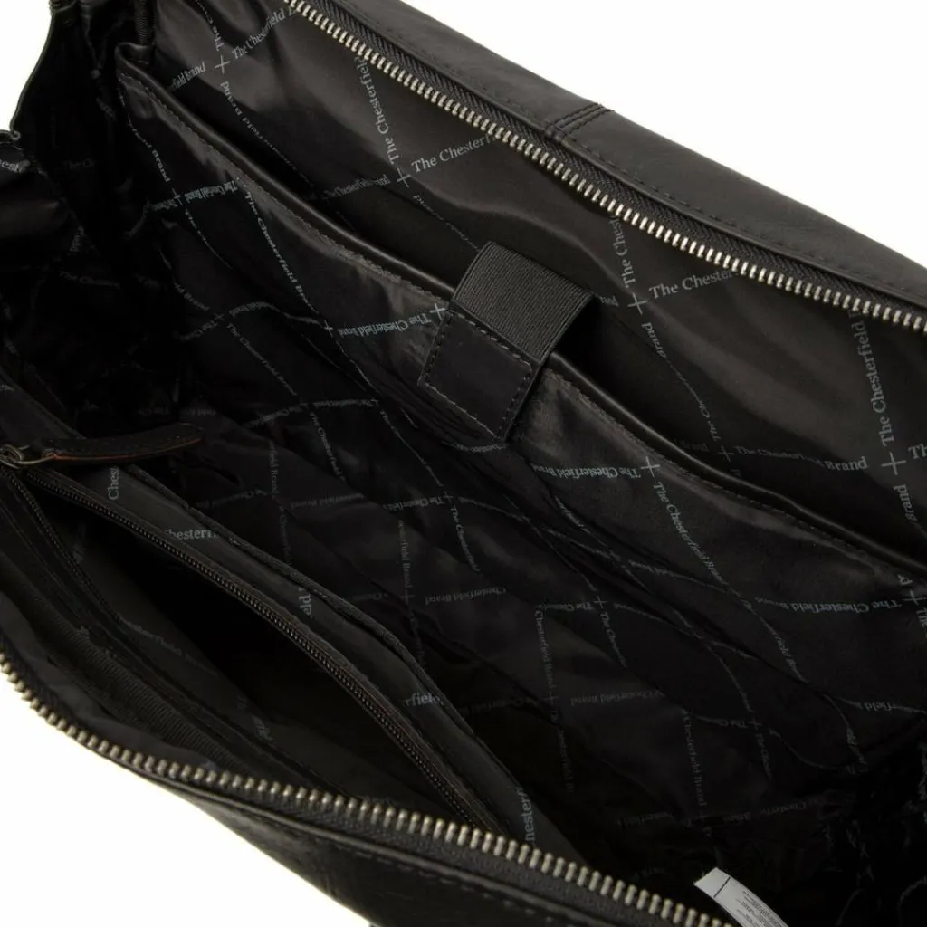 Best The Chesterfield Brand Colorado Aktentasche Leder 40 cm Laptopfach black