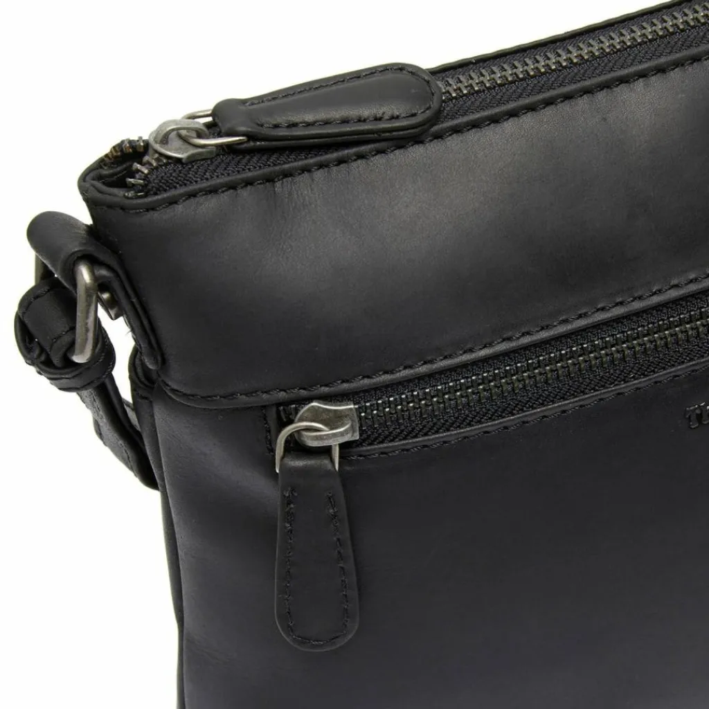 The Chesterfield Brand Umhängetaschen<Durban Umhängetasche Leder 25 cm black