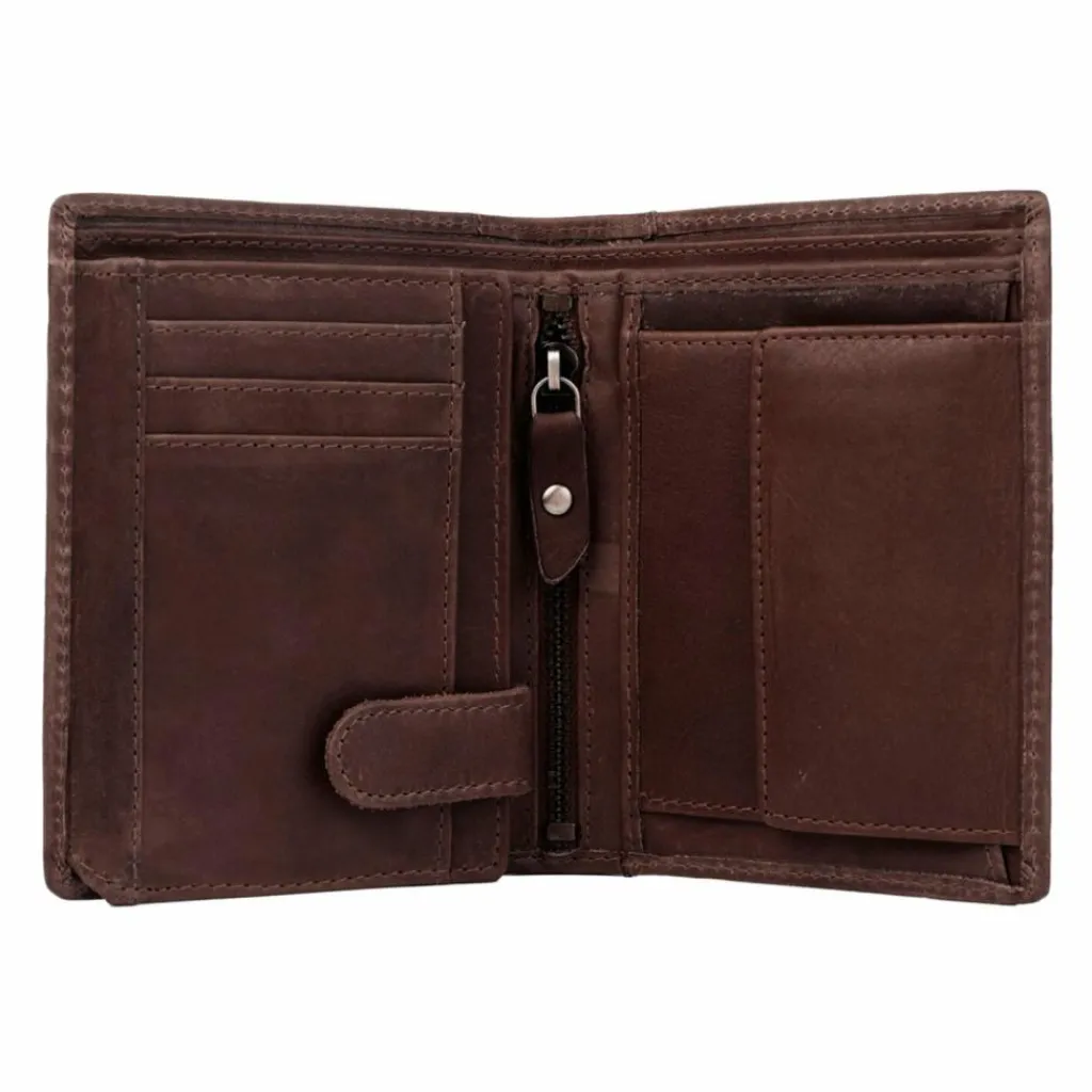 The Chesterfield Brand Herrengeldbörsen Querformat<Ethel Geldbörse RFID Schutz Leder 12 cm brown