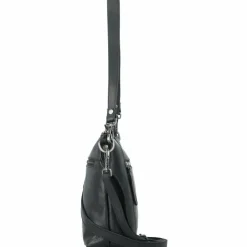 The Chesterfield Brand Schultertaschen<Faro Schultertasche Leder 23 cm black