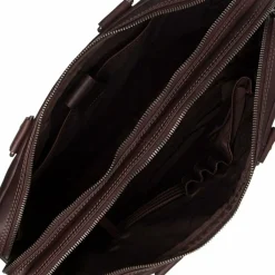 The Chesterfield Brand Laptoptaschen|Aktentaschen<Fabian Aktentasche Leder 40 cm Laptopfach brown