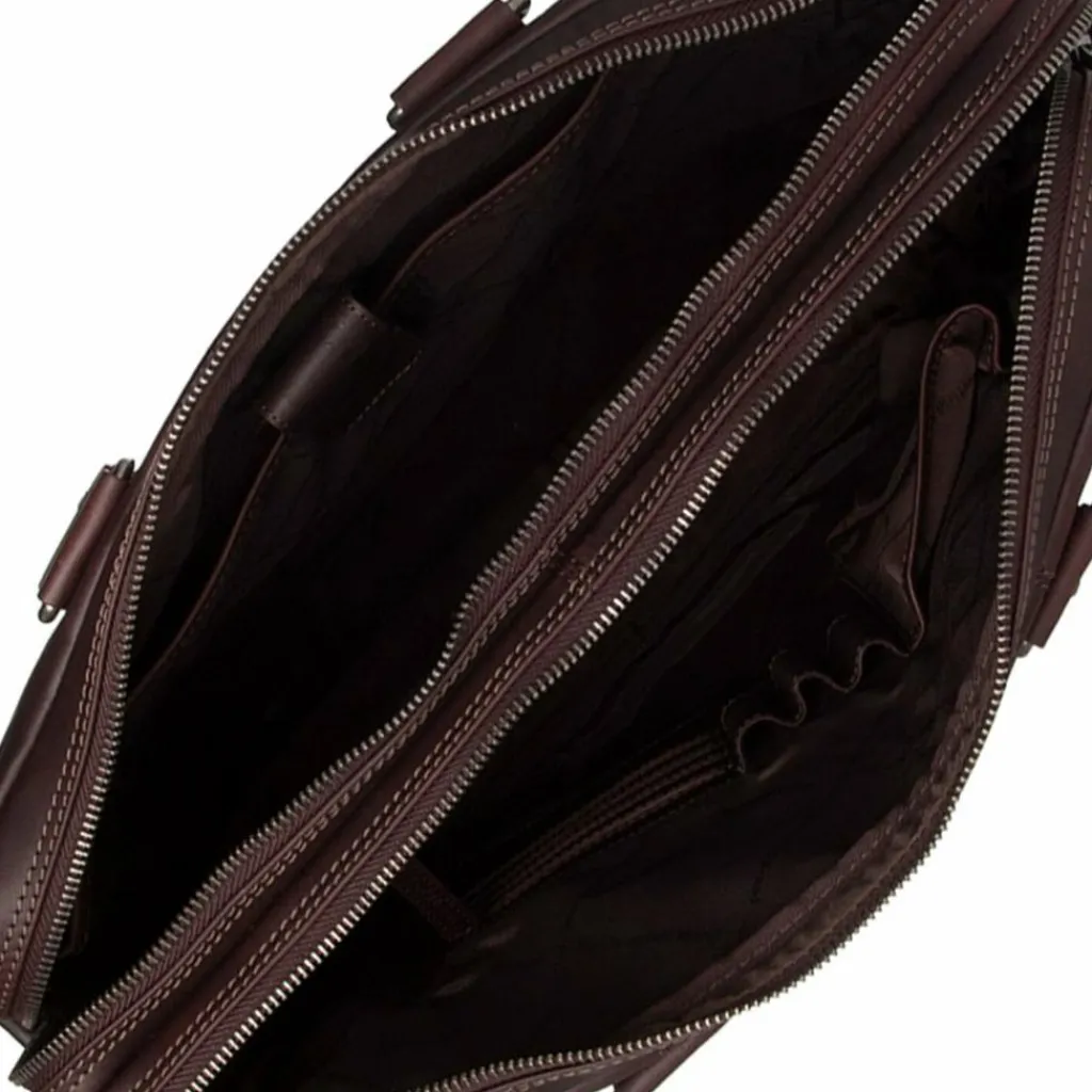 The Chesterfield Brand Laptoptaschen|Aktentaschen<Fabian Aktentasche Leder 40 cm Laptopfach brown