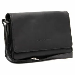 Outlet The Chesterfield Brand Forano Umhängetasche Leder 23 cm black