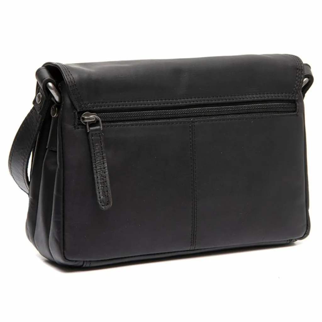 Outlet The Chesterfield Brand Forano Umhängetasche Leder 23 cm black