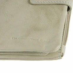 Clearance The Chesterfield Brand Fresno Geldbörse RFID Schutz Leder 10 cm ocean blue