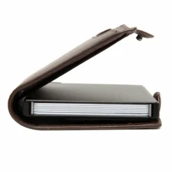 Clearance The Chesterfield Brand Francis Geldbörse RFID Schutz Leder 6.5 cm brown