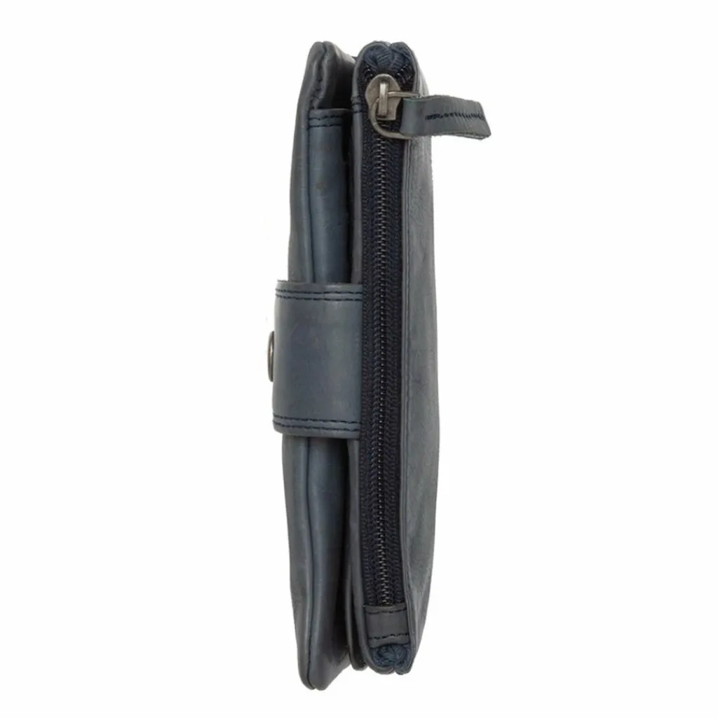 The Chesterfield Brand Damengeldbörsen Hochformat<Fresno Geldbörse Leder 10 cm navy