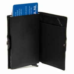 The Chesterfield Brand Herrengeldbörsen Hochformat<Francis Geldbörse RFID Schutz Leder 6.5 cm black