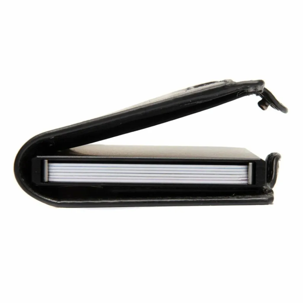 The Chesterfield Brand Herrengeldbörsen Hochformat<Francis Geldbörse RFID Schutz Leder 6.5 cm black