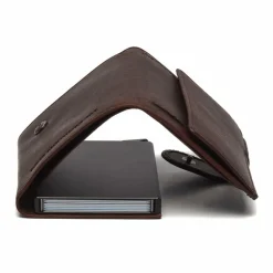 The Chesterfield Brand Visitenkartenetuis<Frankfurt Kreditkartenetui RFID Schutz Leder 7.5 cm brown