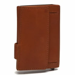 Hot The Chesterfield Brand Frankfurt Kreditkartenetui RFID Schutz Leder 7.5 cm cognac