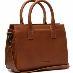 The Chesterfield Brand Henkeltaschen<Garda Handtasche Leder 30 cm cognac