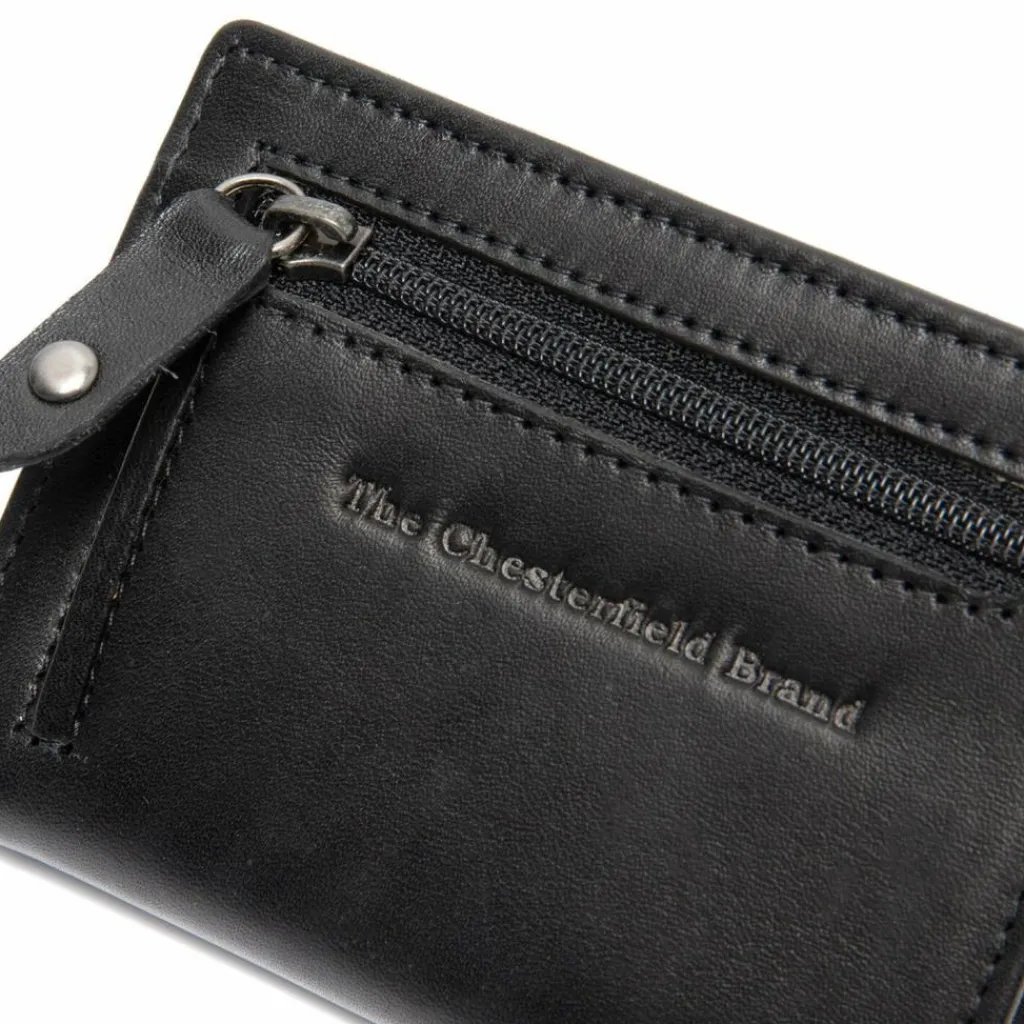 Sale The Chesterfield Brand Gabriela Geldbörse RFID Schutz Leder 7 cm black
