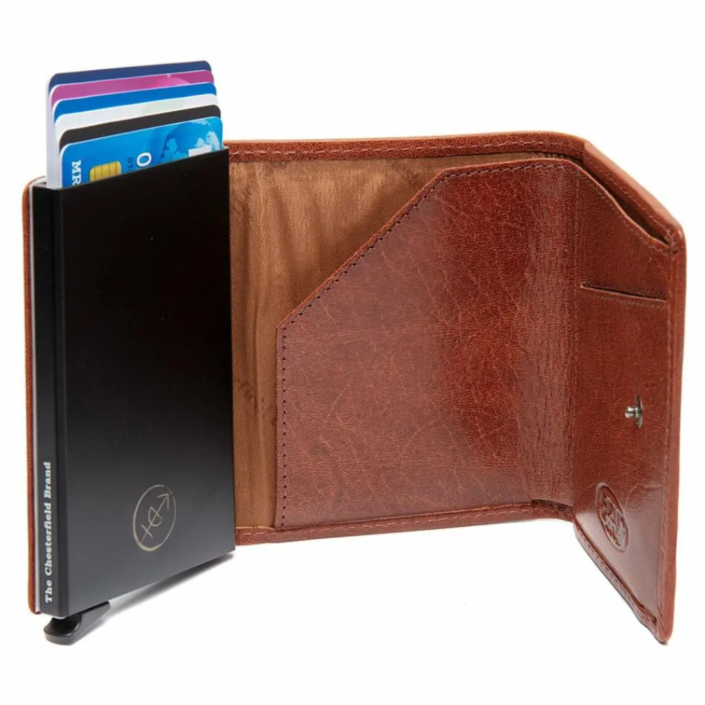 Damen The Chesterfield Brand Gabriela Geldbörse RFID Schutz Leder 7 cm