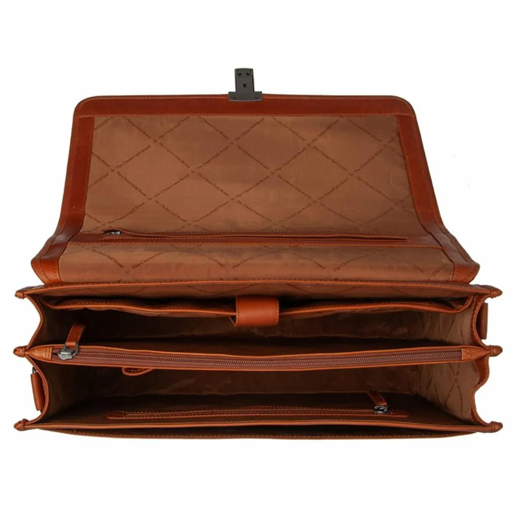 The Chesterfield Brand Glenwood Aktentaschen Messenger Leder 42 cm Laptopfach