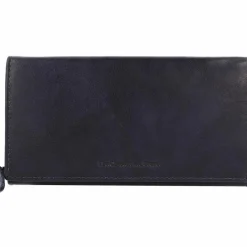 The Chesterfield Brand Damengeldbörsen Querformat<Hampton Geldbörse RFID Schutz Leder 18 cm navy