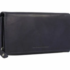 The Chesterfield Brand Damengeldbörsen Querformat<Hampton Geldbörse RFID Schutz Leder 18 cm navy
