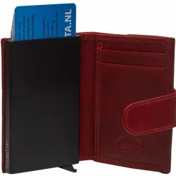 The Chesterfield Brand Herrengeldbörsen Hochformat<Hannover Geldbörse RFID Schutz Leder 7 cm red