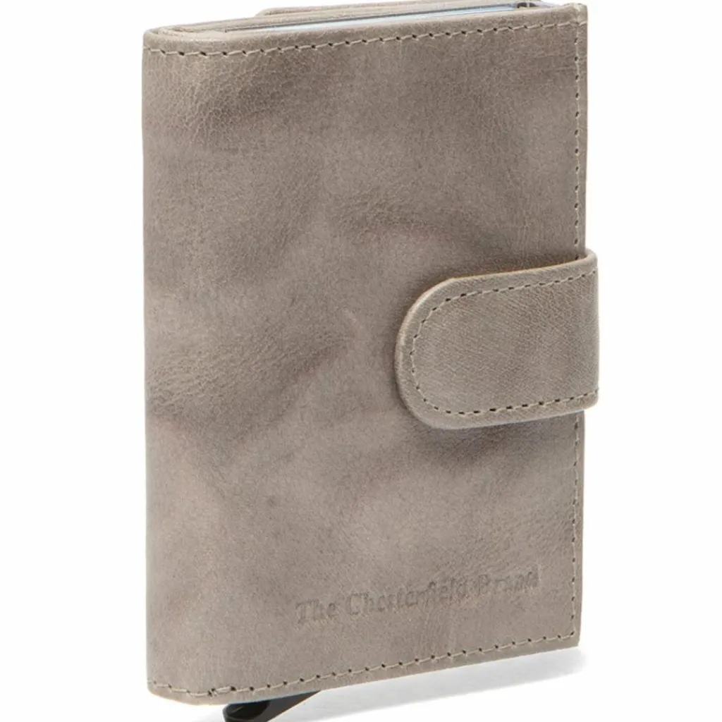 The Chesterfield Brand Herrengeldbörsen Hochformat<Hannover Geldbörse RFID Schutz Leder 7 cm light grey