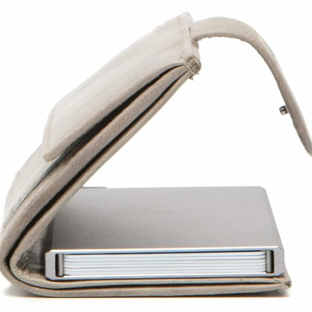 The Chesterfield Brand Herrengeldbörsen Hochformat<Hannover Geldbörse RFID Schutz Leder 7 cm light grey