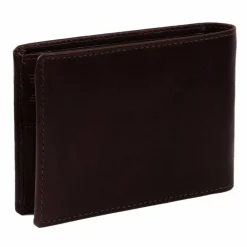 The Chesterfield Brand Herrengeldbörsen Querformat<Harlem Geldbörse RFID Schutz Leder 12.5 cm braun