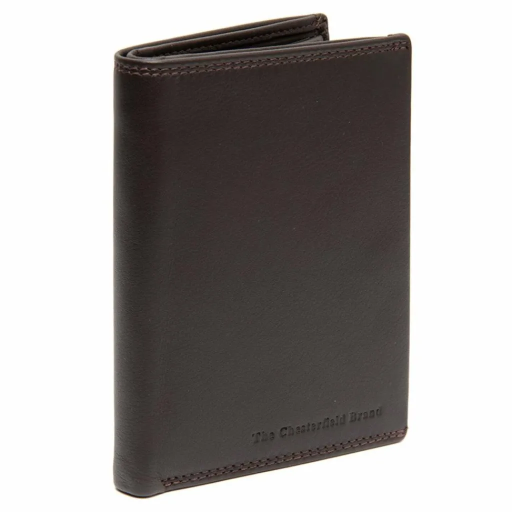 The Chesterfield Brand Herrengeldbörsen Hochformat<Hanson Geldbörse RFID Schutz Leder 9.5 cm brown