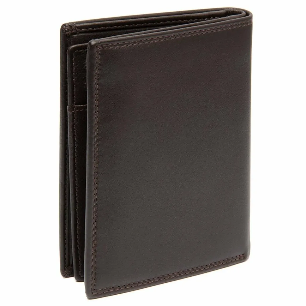 The Chesterfield Brand Herrengeldbörsen Hochformat<Hanson Geldbörse RFID Schutz Leder 9.5 cm brown
