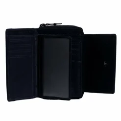 The Chesterfield Brand Damengeldbörsen Querformat<Hanoi Geldbörse RFID Schutz Leder 14.5 cm navy