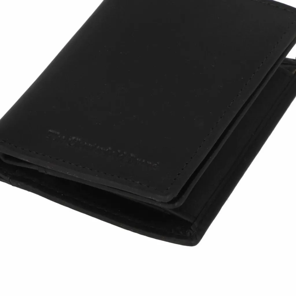 The Chesterfield Brand Herrengeldbörsen Hochformat<Hereford Geldbörse Leder 8.5 cm zwart