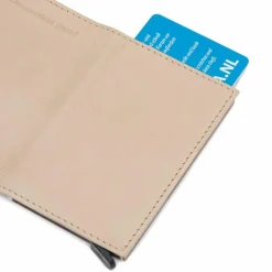 The Chesterfield Brand Herrengeldbörsen Querformat<Iriona Geldbörse RFID Schutz Leder 7.5 cm beige