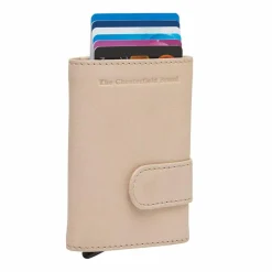 The Chesterfield Brand Herrengeldbörsen Querformat<Iriona Geldbörse RFID Schutz Leder 7.5 cm beige